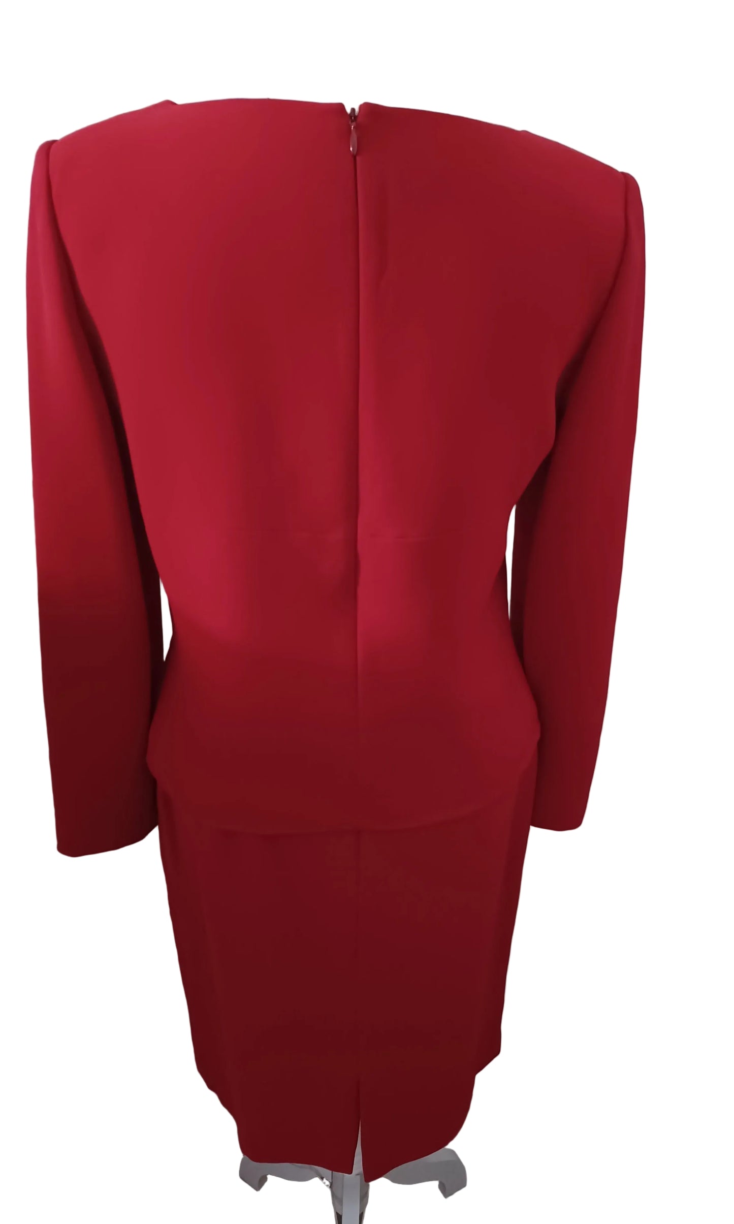 Cynthia Howie Red 2 Piece Suit (Petite 10P)