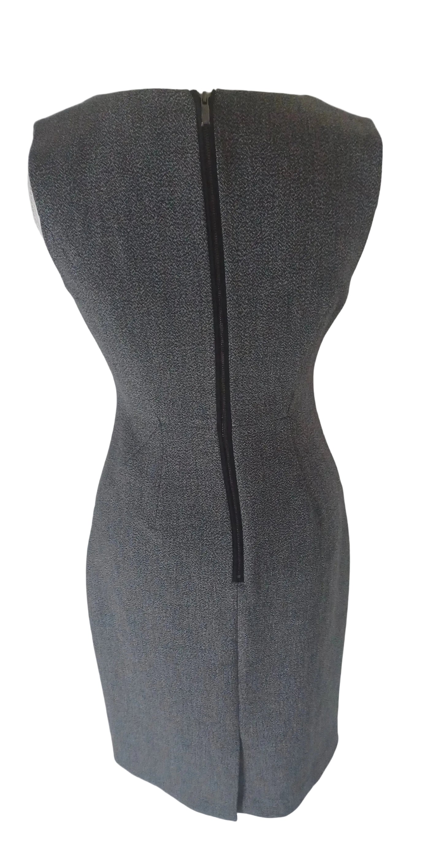 Ann Taylor Gray Bodycon Dress (Size 6)