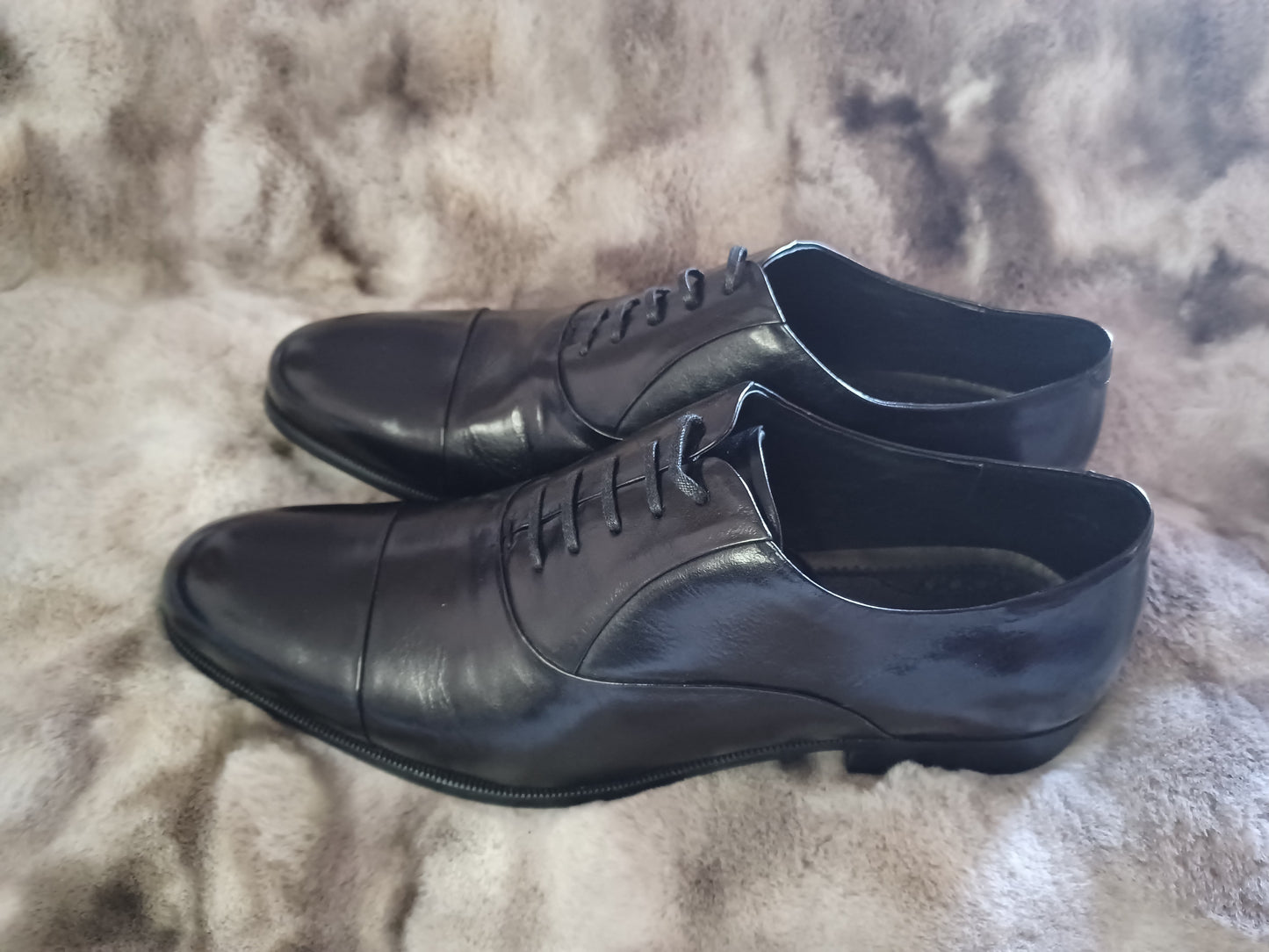 Kenneth Cole Black Leather Dress Shoes – Men’s Size 11, Formal Business Lace-Up Shoes