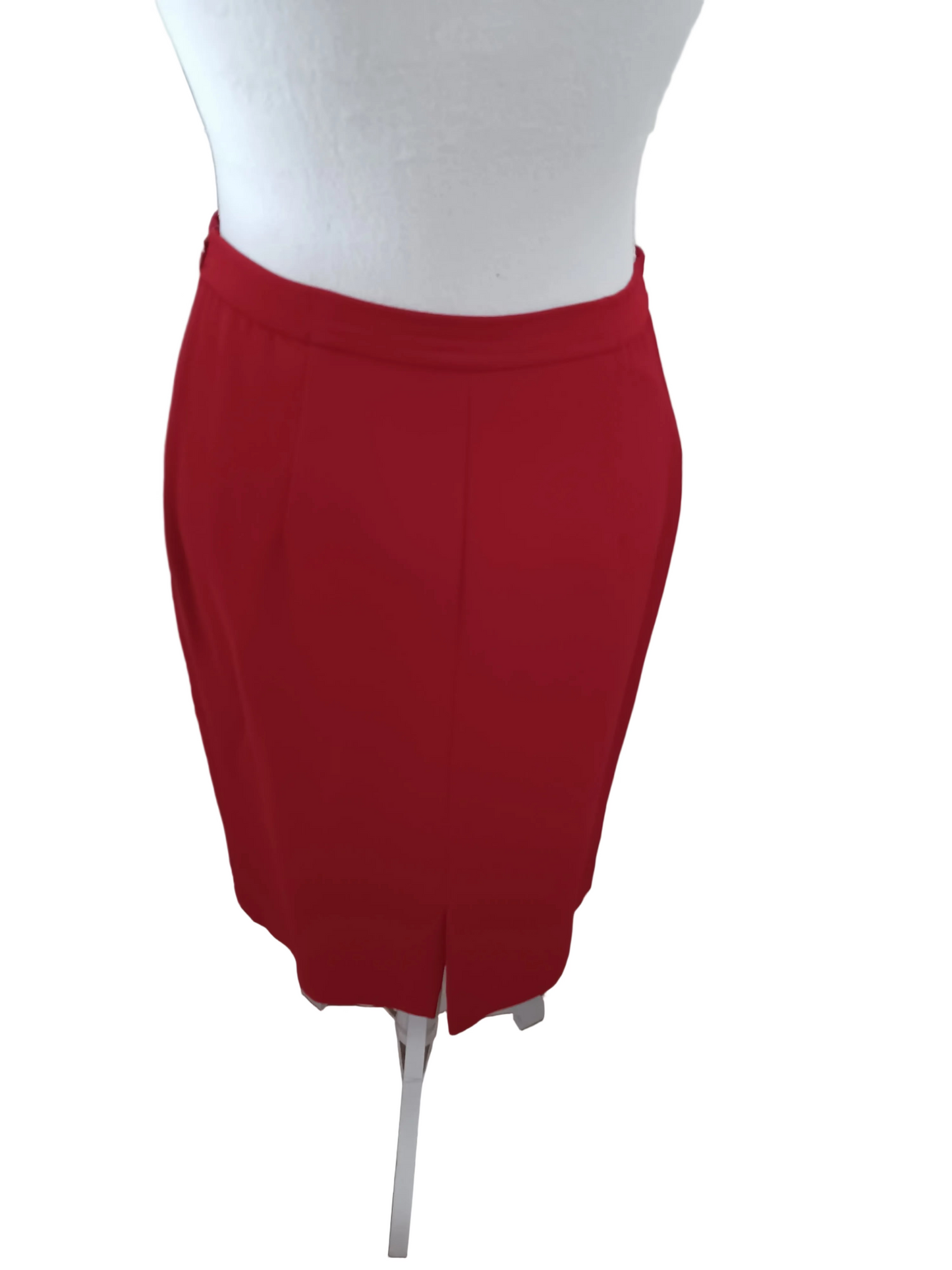 Cynthia Howie Red 2 Piece Suit   (Petite 10P)