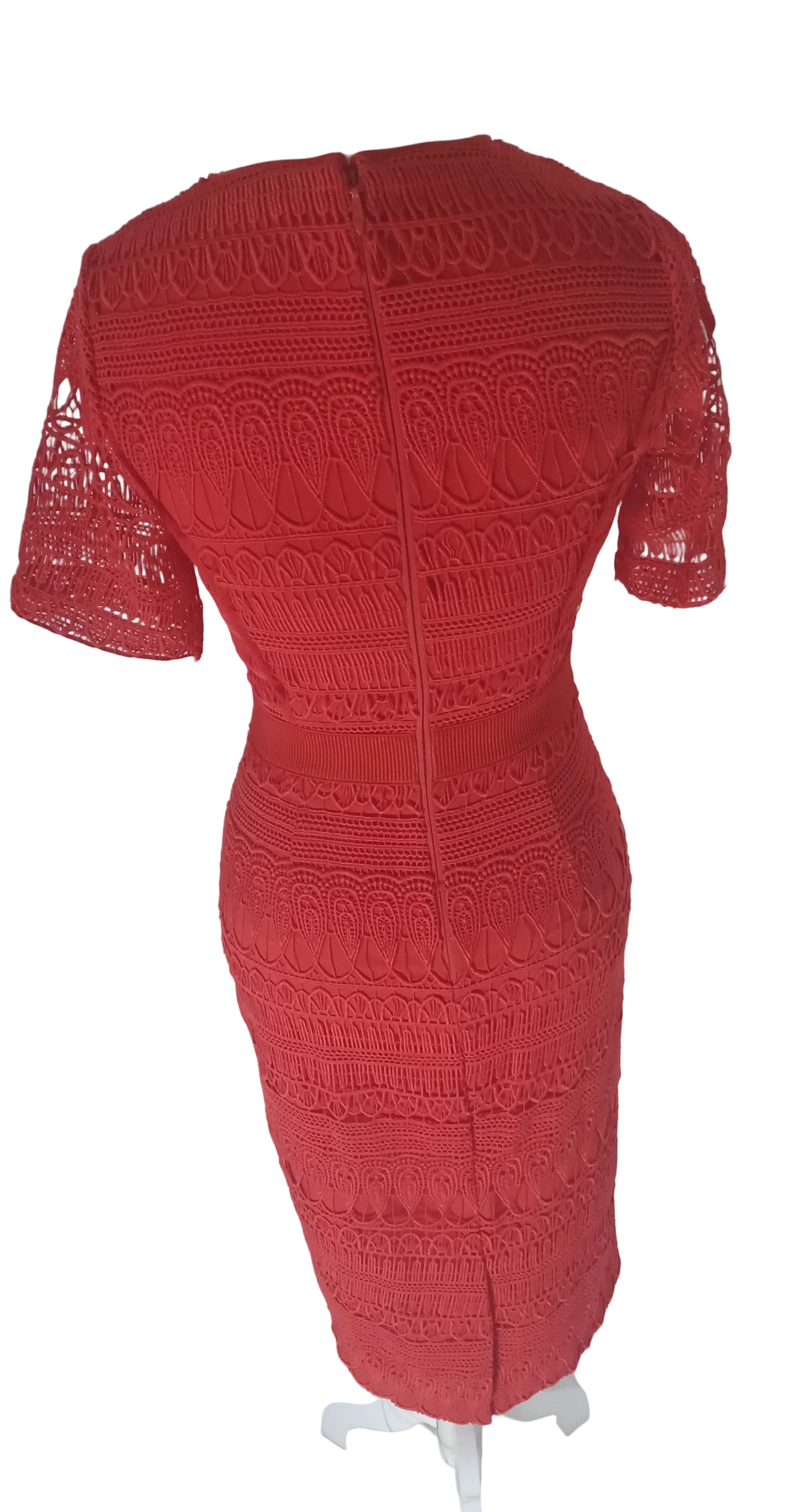 Eva Mendes NY&C Red Lace Dress Size XS