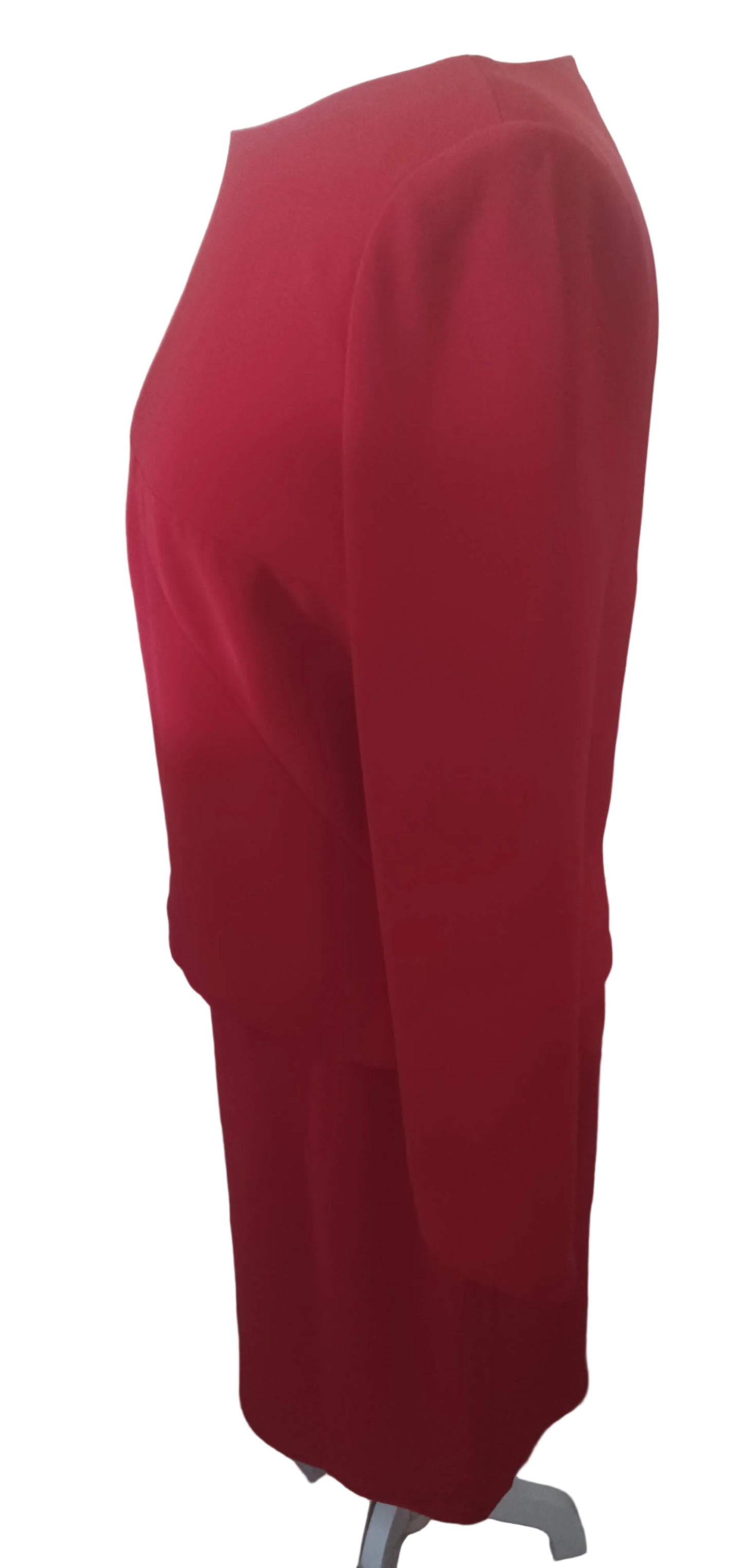 Cynthia Howie Red 2 Piece Suit   (Petite 10P)
