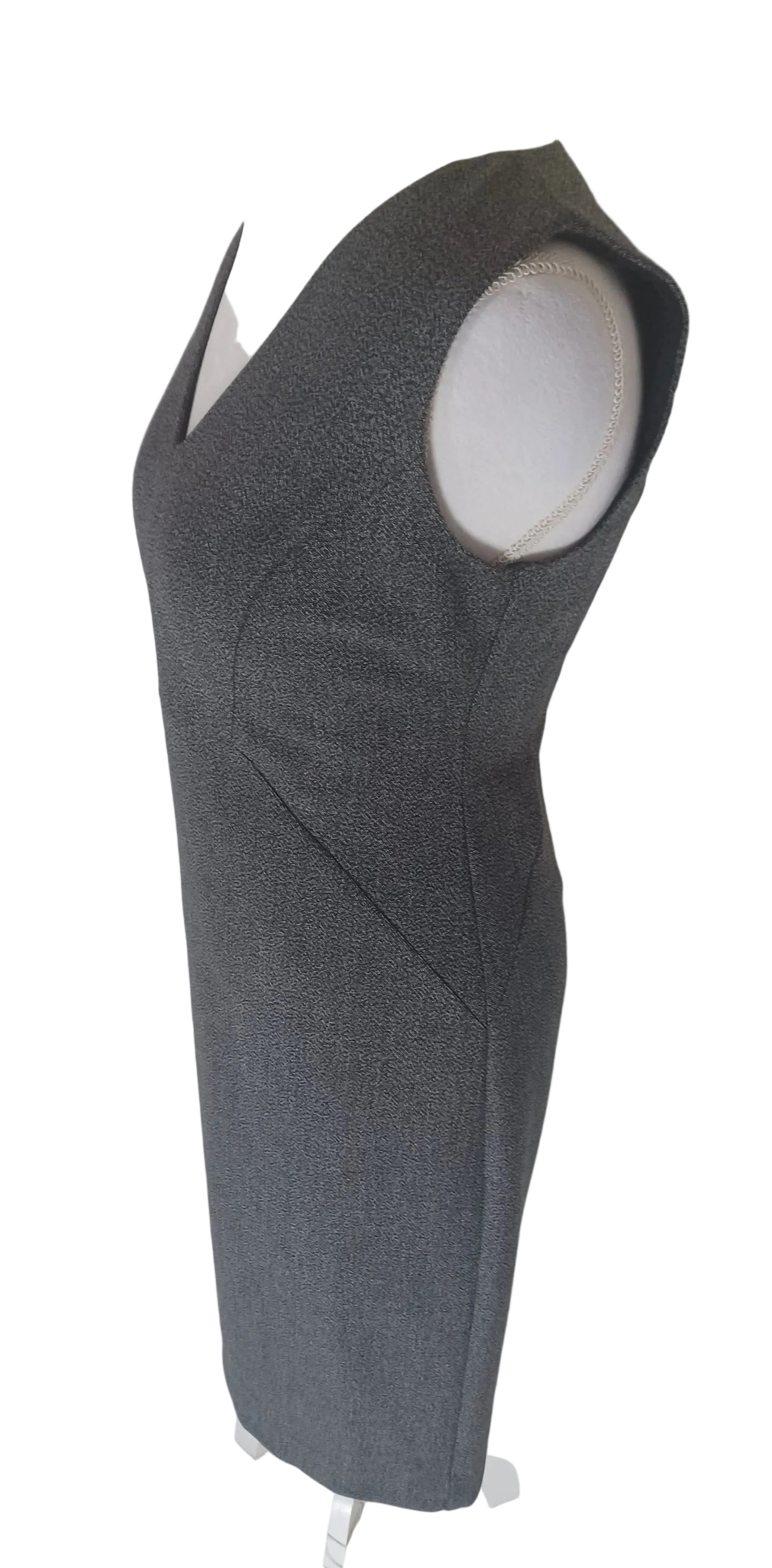 Ann Taylor Gray Bodycon Dress (Size 6)