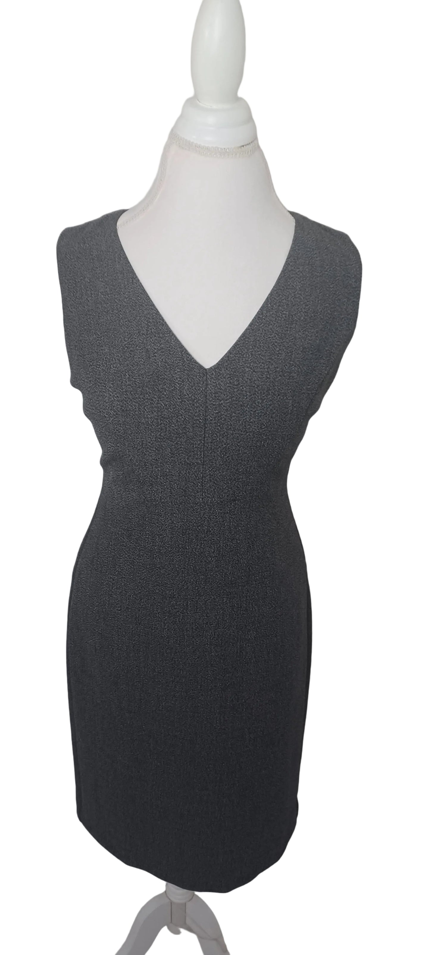 Ann Taylor Gray Bodycon Dress (Size 6)