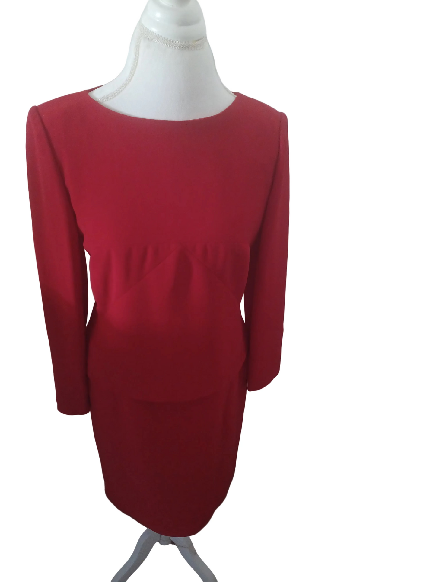 Cynthia Howie Red 2 Piece Suit   (Petite 10P)